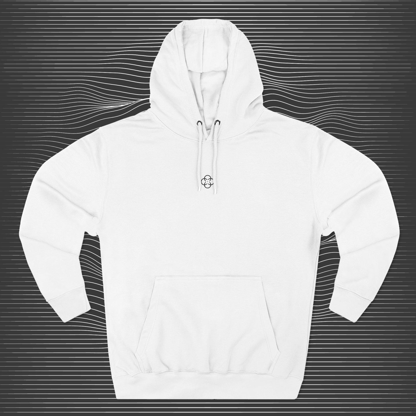 [II] Standard Embroidered 01 - 80/20 Cotton-Poly. Hoodie